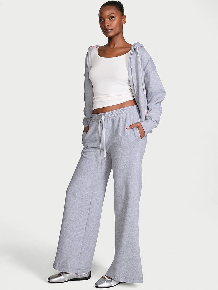 ICONIC FLEECE Широкие брюки
