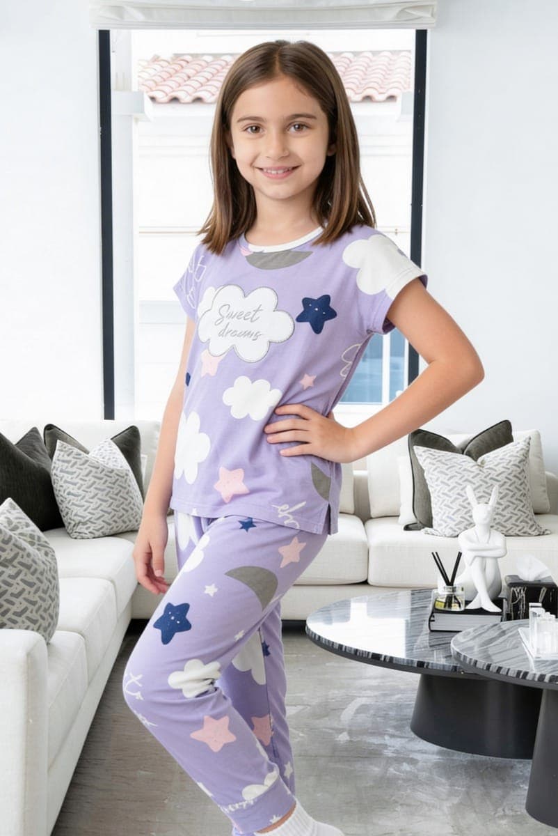 LILAC PRINT Детская пижама
