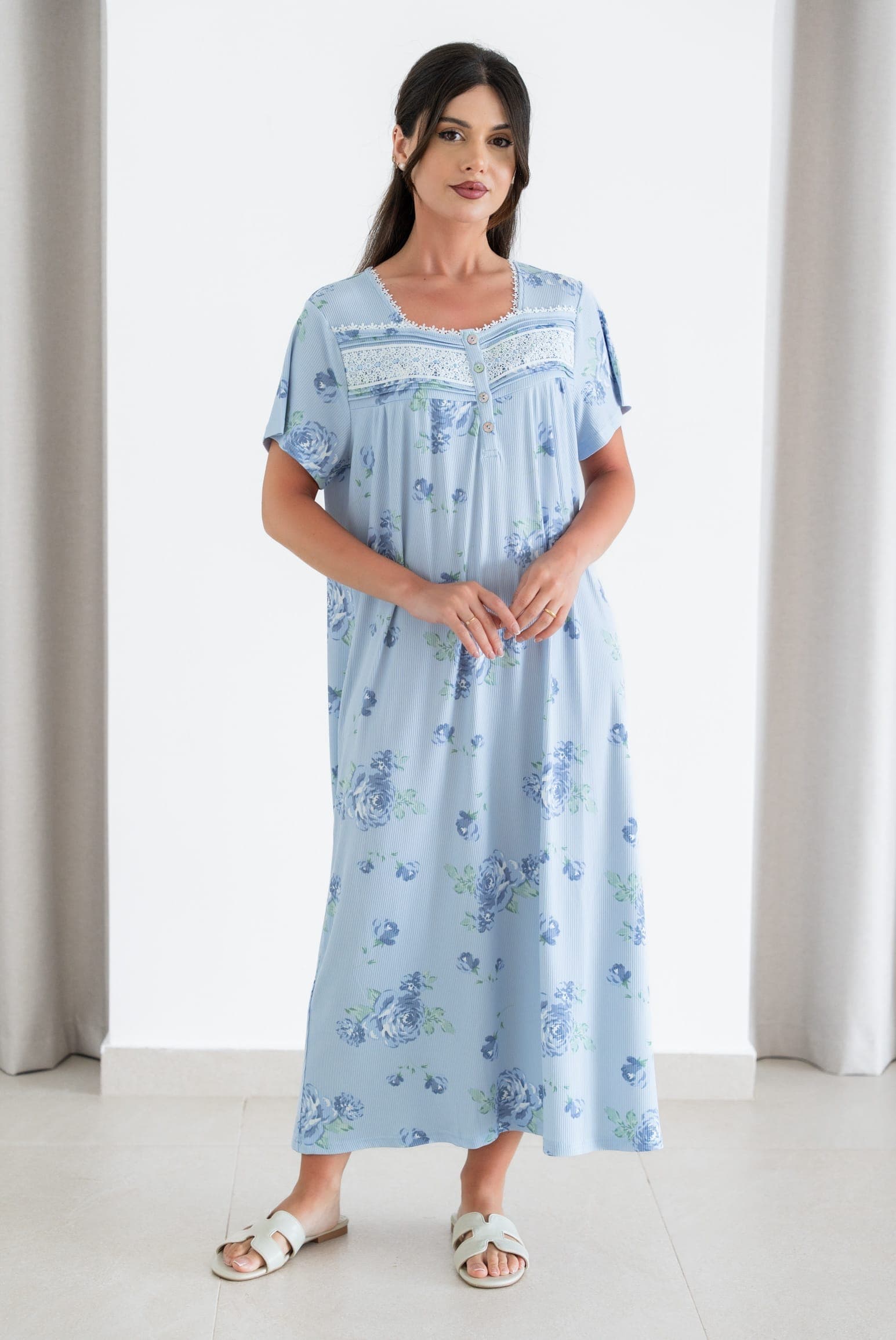 FLORAL PRINT Ночная рубашка