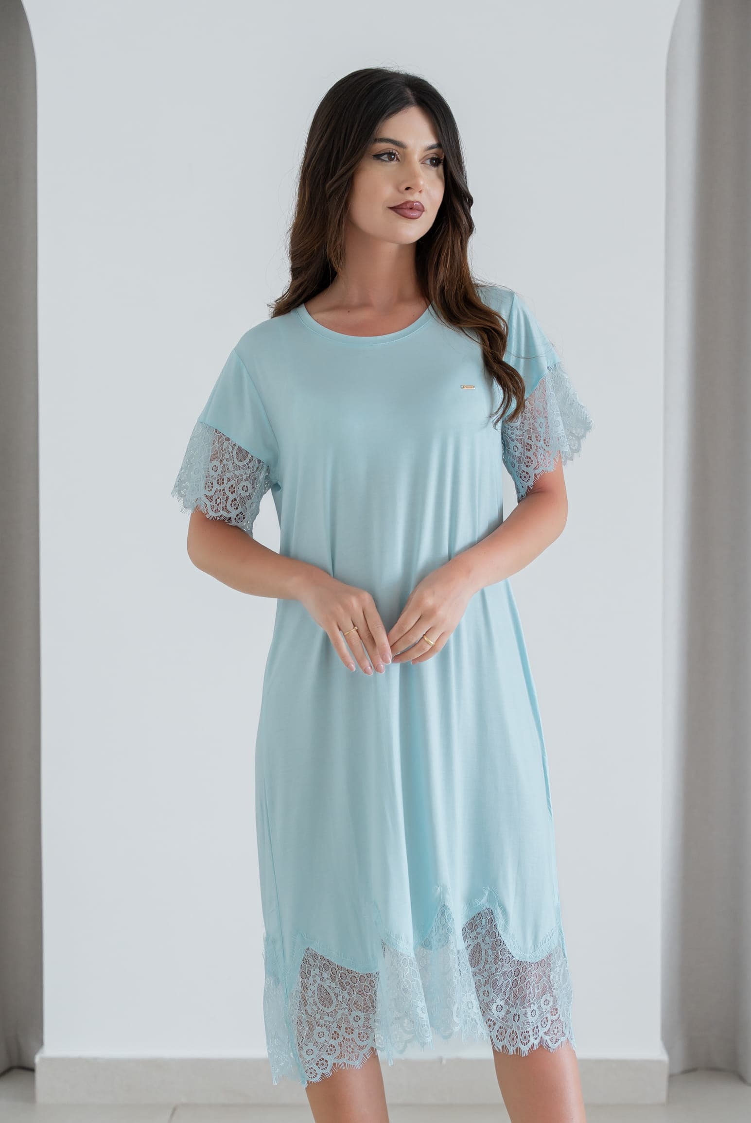IVORY LACE Ночная рубашка
