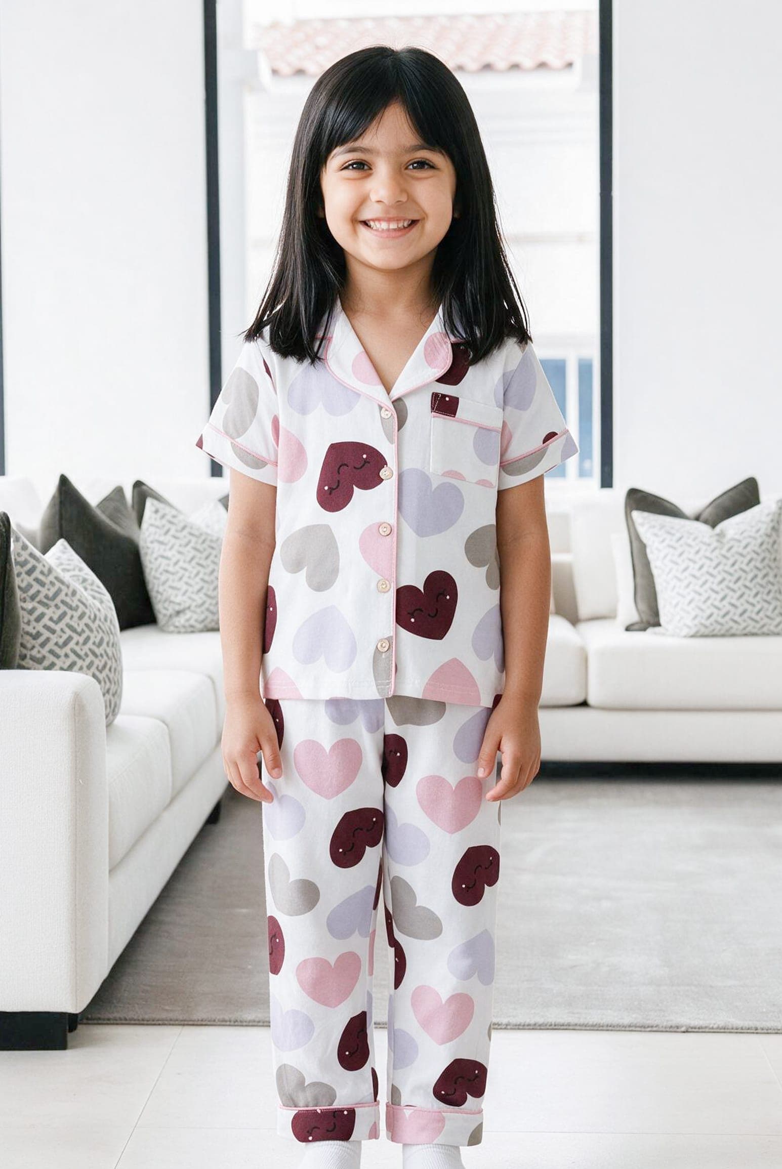 BERRY HEARTS Детская пижама