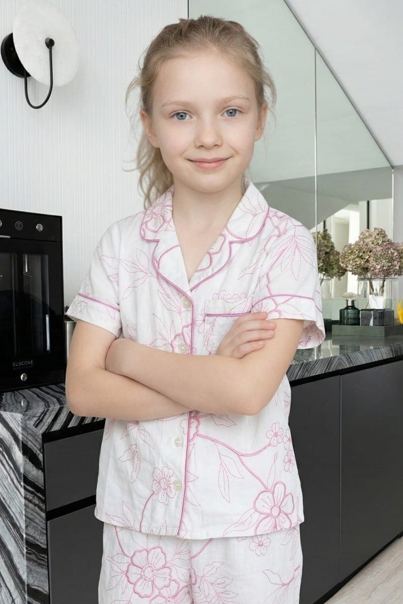 EMBROIDERED BUTTON Детская пижама