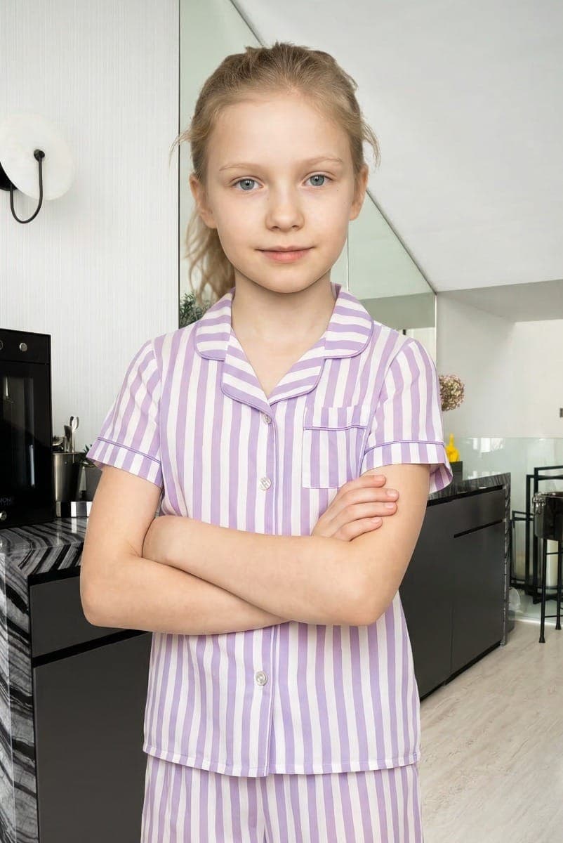 STRIPE BUTTON Детская пижама