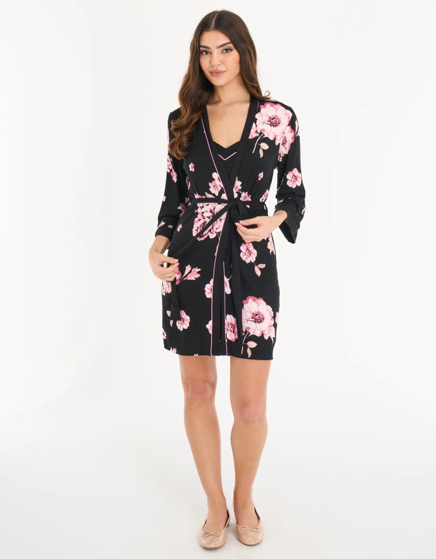 FLORAL PRINT Комплект (сорочка + халат)