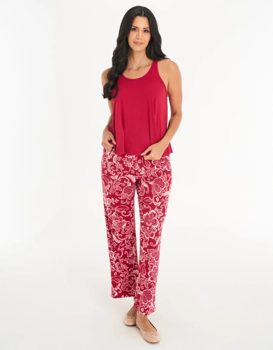 PAISLEY PRINT SATIN Пижама