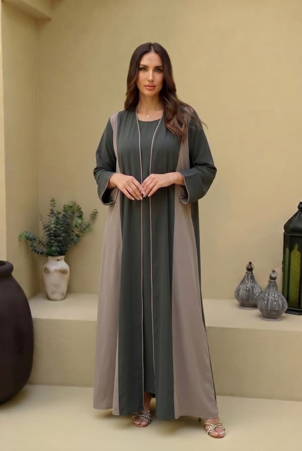 Двусторонняя открытая абая