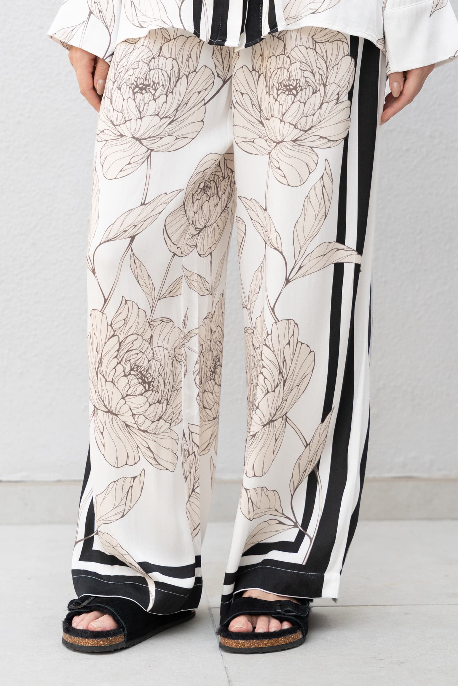 FLORAL Брюки