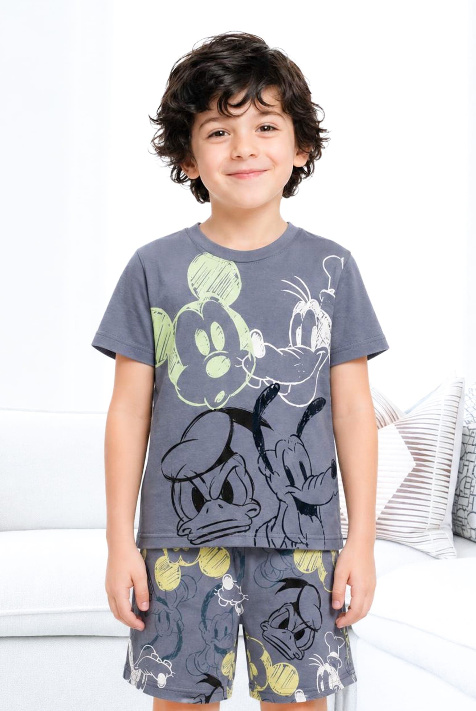 MICKEY FRIENDS Детская пижама с шортами