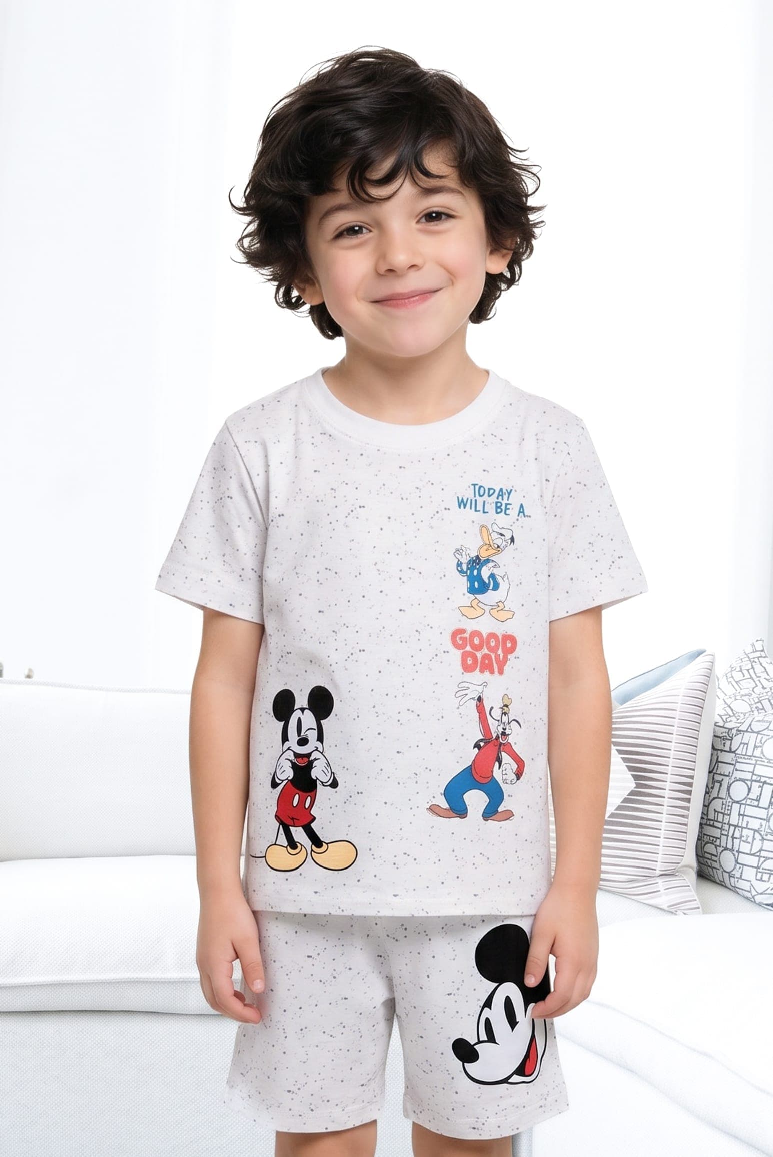 MICKEY FRIENDS Детская пижама с шортами