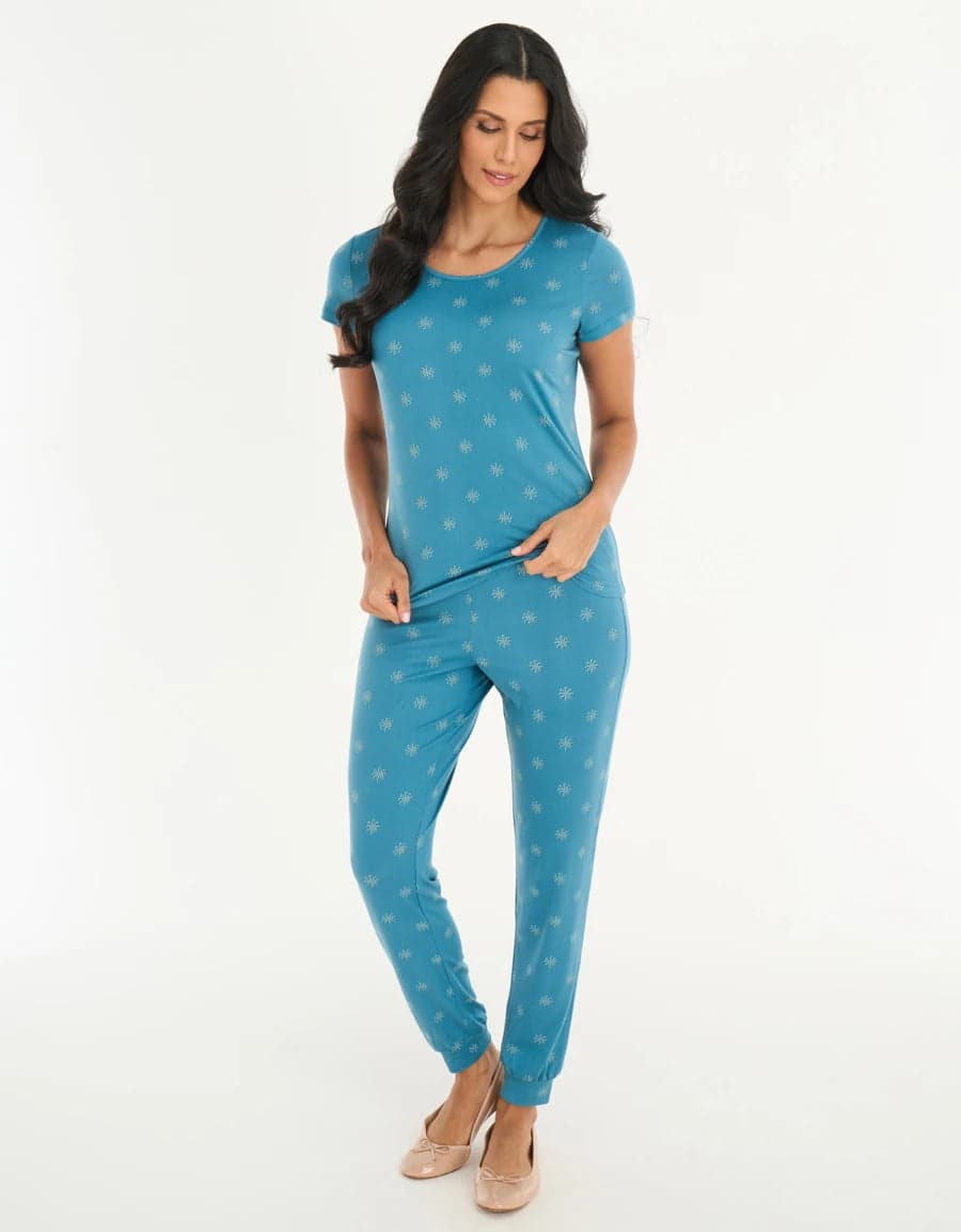 FLORAL PRINT JOGGER Пижама