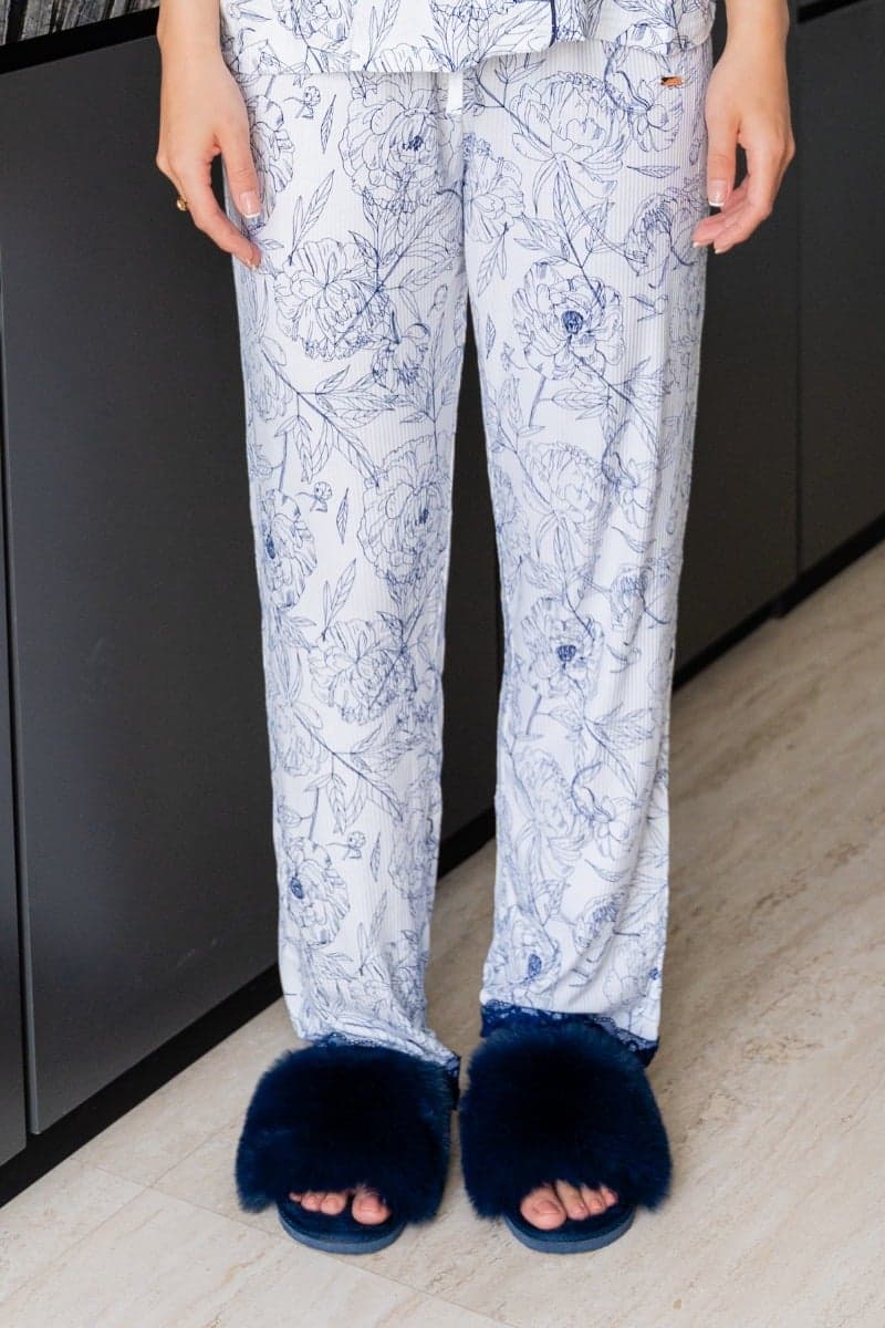 OUTLINE FLORAL Брюки