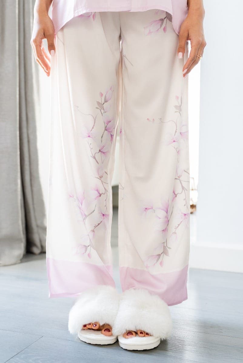 FLOWER PRINT Брюки