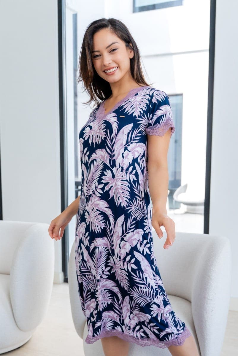 PALM LACE Ночная рубашка
