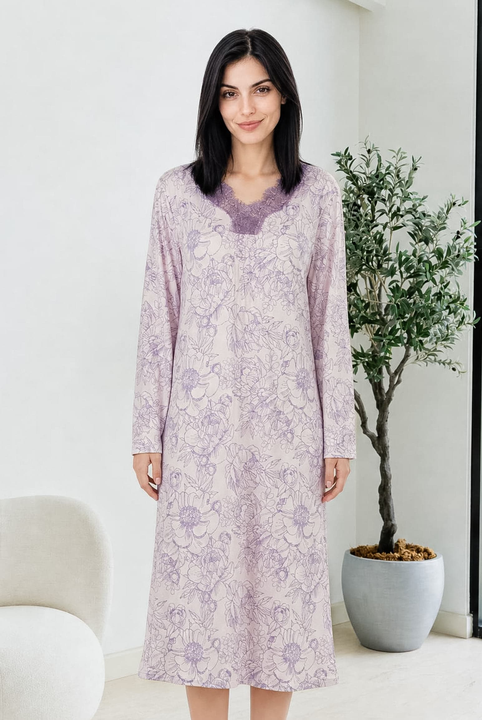 FLORAL Ночная рубашка