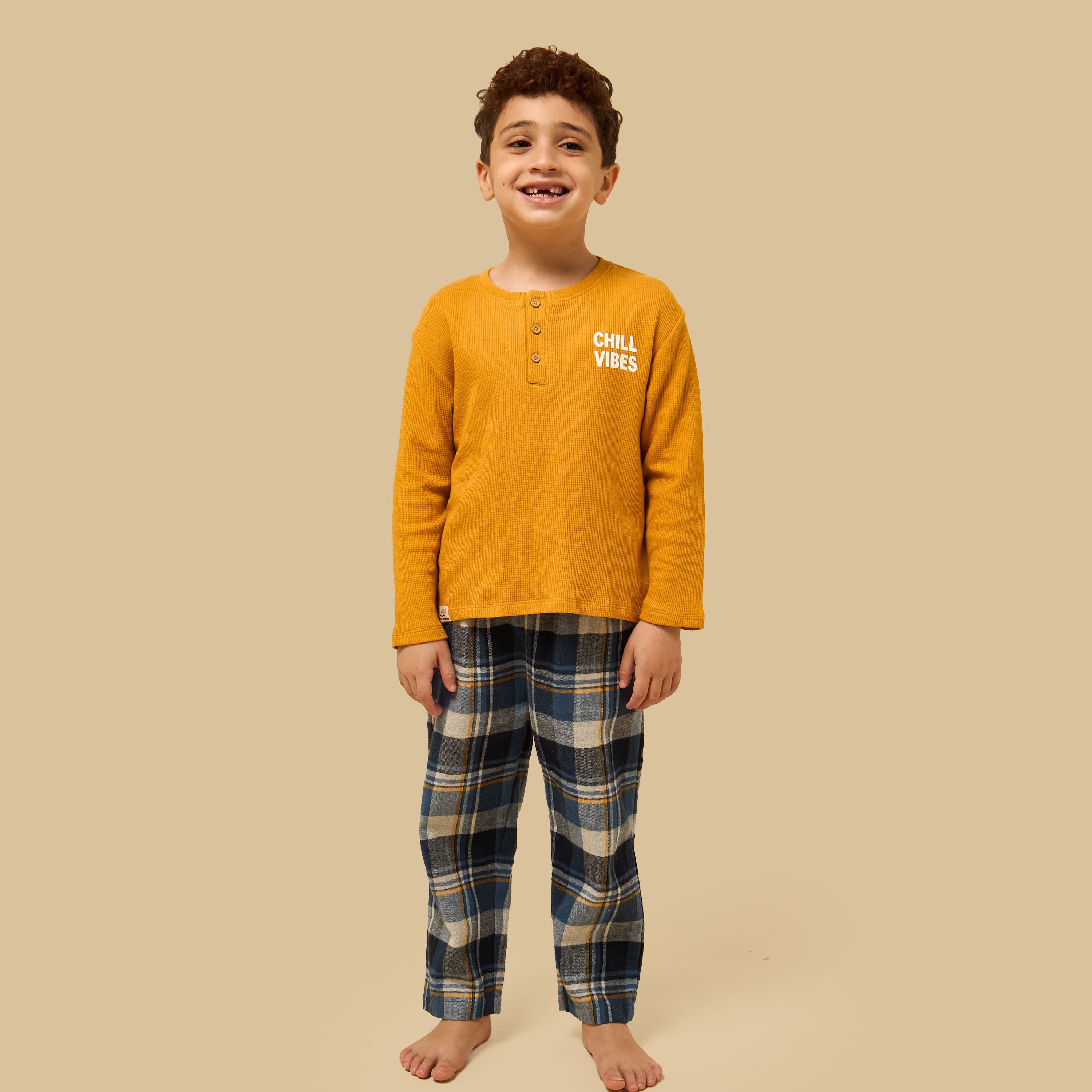 CHECKED HENLEY Детская пижама