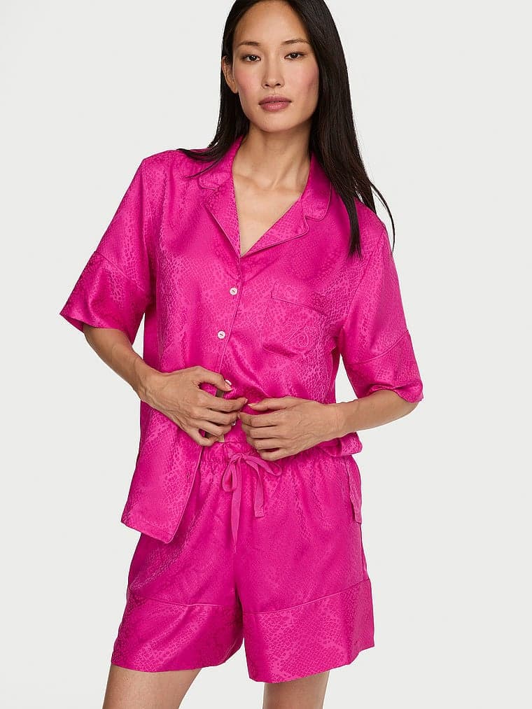 SIGNATURE SATIN Пижама с шортами