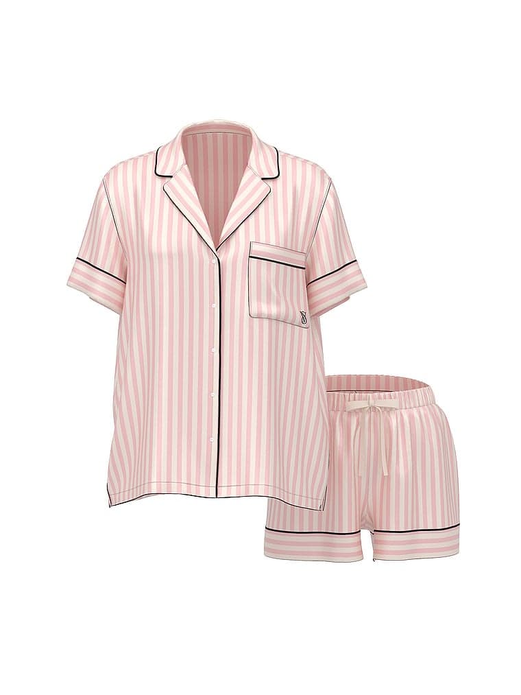 SIGNATURE SATIN Пижама с шортами