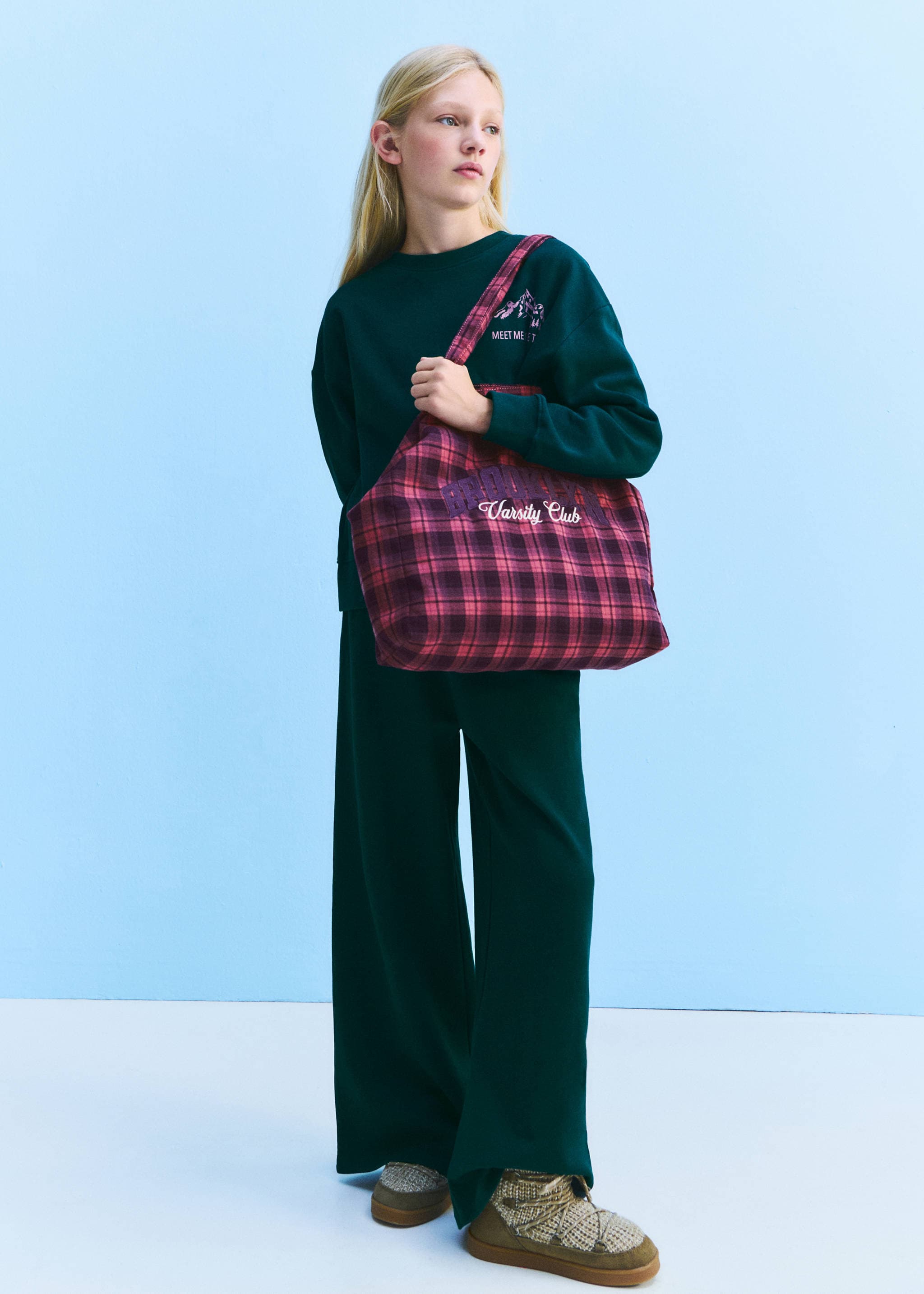 Хлопковые джоггеры wide leg