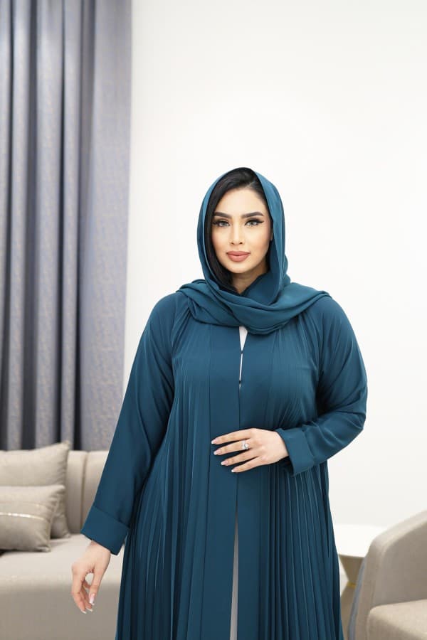 Плиссированная абая клёш