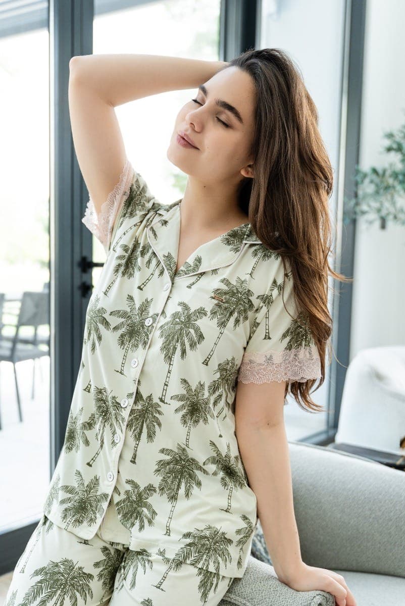 PALM PRINT Рубашка