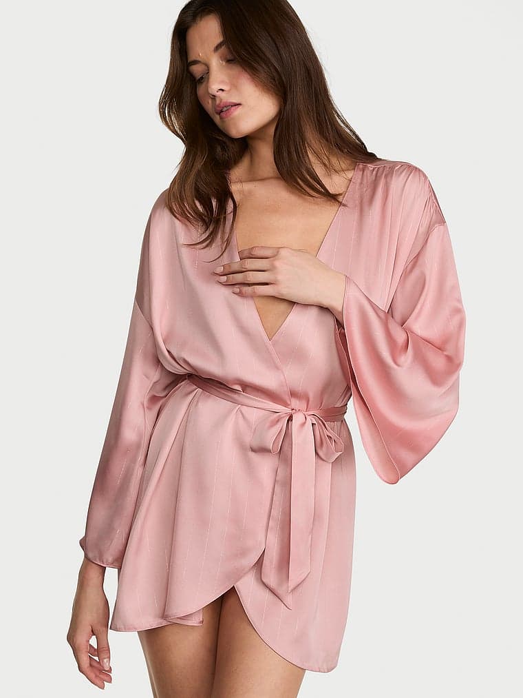 SATIN Короткий халат
