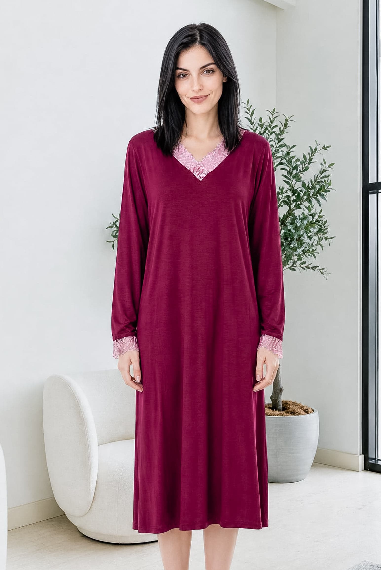 LACE Ночная рубашка