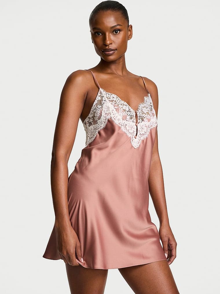 SATIN LACE Сорочка