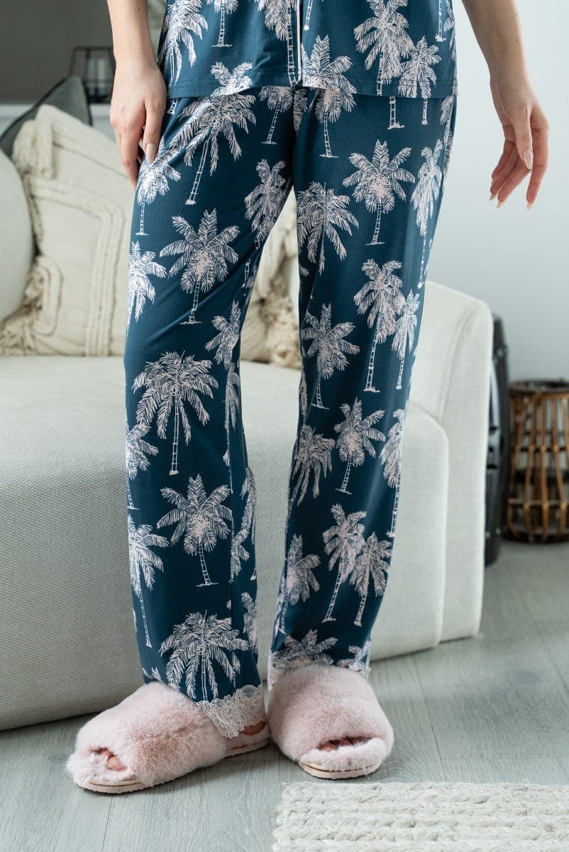 PALM PRINT Брюки