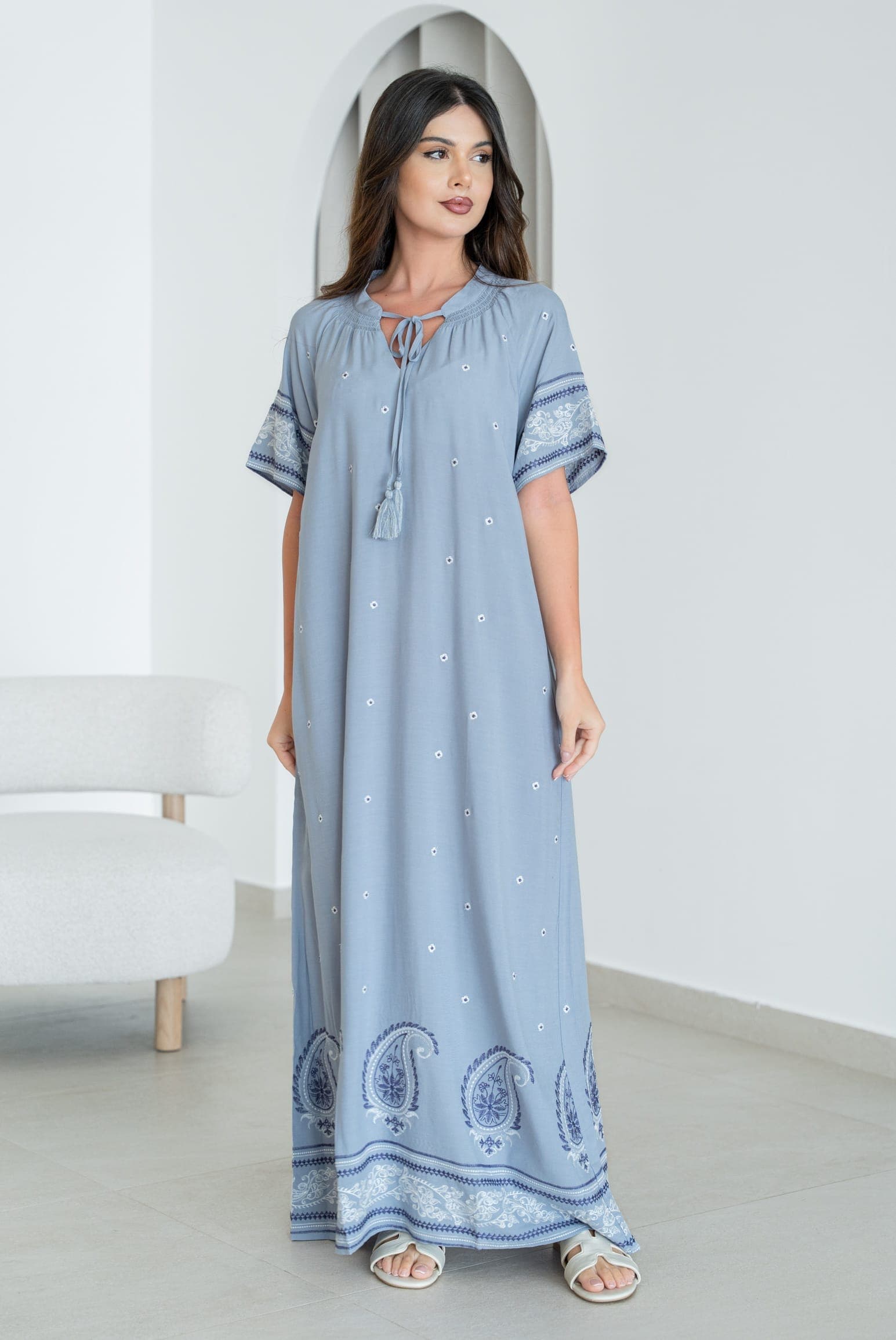 EMBROIDERED Платье