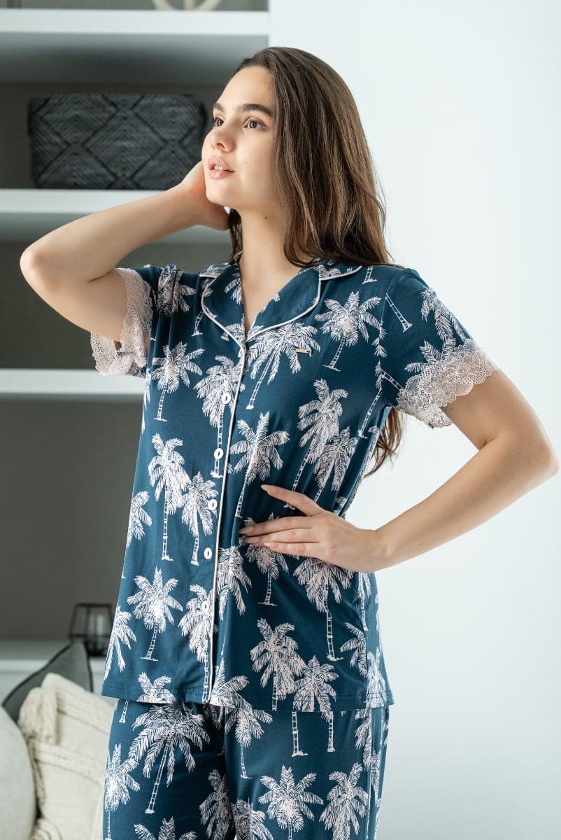 PALM PRINT Рубашка