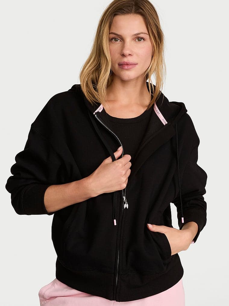 ICONIC FLEECE Худи на молнии