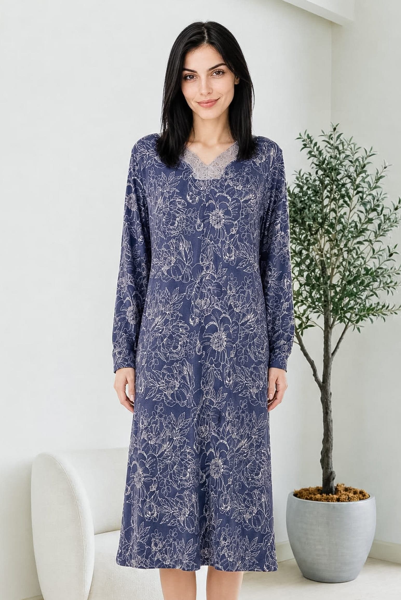 FLORAL Ночная рубашка